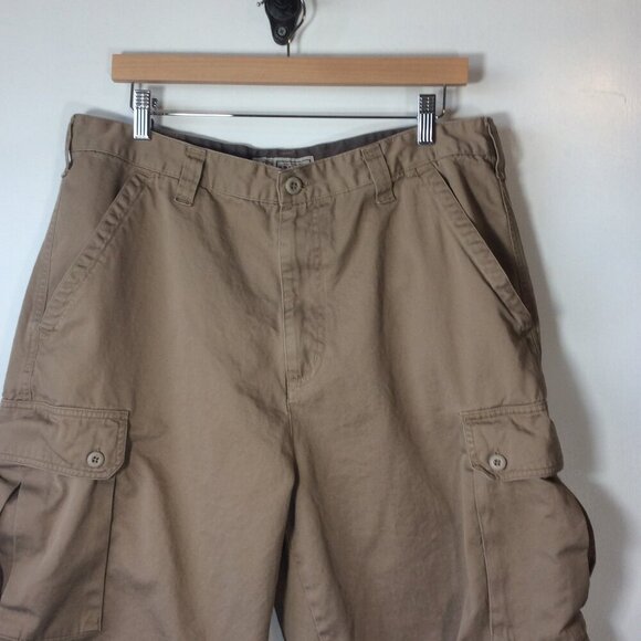 Arizona Tan Cargo Shorts Size 36 - Picture 3 of 8